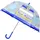 CYPBRANDS Real Madrid Kinder-Regenschirm, transparent, Handschirm, 48 cm, mehrfarbig, offizielles Produkt, bunt