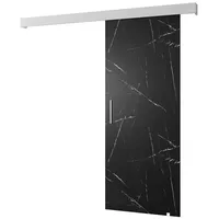 Schiebetür Komplettset - Schiebetürsystem Salwador 1 - Schiebetüren - Trennwände - Raumteiler - Innentüren, Tür 90 x 204 cm - Schiebetür Schiene - Zimmertür mit Schiebetür Griff - Saloontür