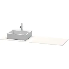 Duravit Konsole XSquare 160x55x1,6cm, m 1 AS, B re, blau s-matt