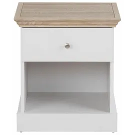 OTTO home Nachtschrank Binz 45 x 35 x 45 cm Weiß