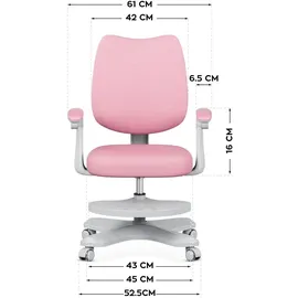 MarkAdler Junior 4,6 Ergonomisch Pink