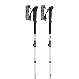 Leki Skytera FX Carbon SL 110-130 cm weiß-orange-schwarz