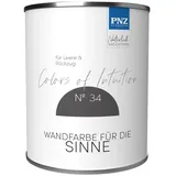 PNZ - Die Manufaktur Wandfarbe Colors of Intuition, reine Silikatfarbe, hochdeckend, große Farbtiefe grau