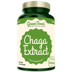 GreenFood Nutrition Chaga Extrakt 90 St