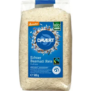 midsona Davert Echter Basmati Reis weiß bio 500g