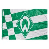 Werder Bremen Hissfahne 180 x 120 cm grün Erwachsene