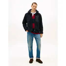 Tommy Hilfiger Sweatjacke »TEDDY FLEECE ZIP Through Übergangsjacke Herbstjacke Teddy Plüsch Soft Jacke