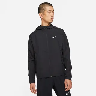 Nike Miler Repel-Laufjacke Herren Black/Black S