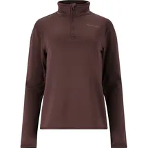 Endurance Damen Vironic Waffle Melange Loose Fit Midlayer rot