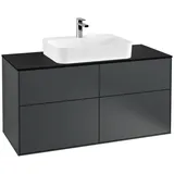 Villeroy & Boch Waschtischunterschrank 4 Auszüge 120 x 60,3 cm Midnight Blue Matt