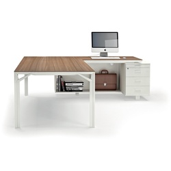 Bürotisch L Form Eckkombination Timezzo