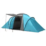 Portal Beta 6 Zelt Kuppelzelt Familienzelt Camping wasserdicht blau