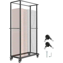 Vevor Klappbarer Stuhlständer 227 kg 60 Stühle