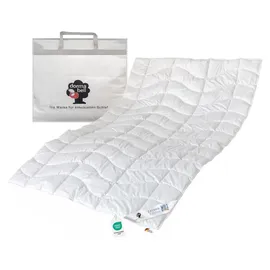 Dormabell Leinen Edition WB1 Bettdecke Sommerdecke Sommerbett 135x200 | Weiß