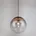 5-flg 20 Kupfer Glas