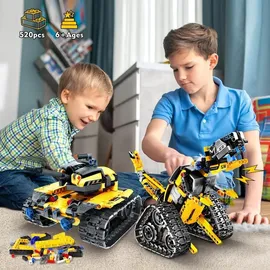 luxuskollektion CUBIMANA Technik Roboter 5-in-1 Fernsteuerung Bauspielzeug