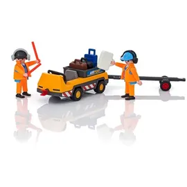 Playmobil City Action Flugzeugschlepper mit Fluglotsen (5396)