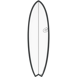 Torq TET Epoxy CS Fish Carbon Wellenreiter surfboard surfbrett, Farbe: Grau, Länge in Fuß: 6.3, Breite in inch: 20.5