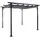 MCW Pergola C42 3,5 x 3,5 m Grau