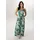 Aniston SELECTED Sommerkleid Grün/Weiß 46