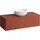 Laufen ILBAGNOALESSI Schubladenelement, Ausschnitt Mitte, 120x50x37cm, 1 Schublade, H4303110972691, Farbe: Terracotta