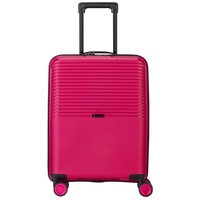Pack Easy Handgepäck-Trolley Jet, 4 Rollen, Polypropylen rosa|rot