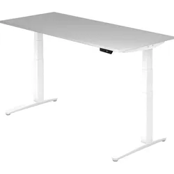 bümö elektrisch höhenverstellbarer Schreibtisch 180x80 cm mit Memory-Steuerung - Design Schreibtisch höhenverstellbar elektrisch, elektrischer