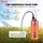 Vevor Solar Wasserpumpe, 12 V DC, 96 W, Tiefbrunnenpumpe, max. Durchfluss 1,6 GPM, max. Förderhöhe 70 m, solarbetriebene Tauchpumpe für Brunnen, Bewässerung von Bauernhöfen, Tränken von Nutztieren