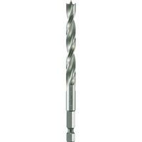 Alpen 0062200800100 Holz-Spiralbohrer 8mm Gesamtlänge 117mm 1/4 (6.3 mm