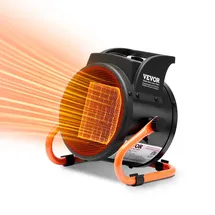 Vevor Gewächshausheizung 2000 W Schwarz