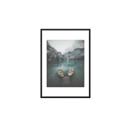 Möbel Kraft Iceland Bilderrahmen schwarz 50x70 cm 1 St.