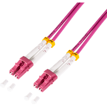 Logilink FC4LC15 Glasfaser LWL Anschlusskabel [1x LC/UPC-Stecker - LC/UPC, 15 m (15 m), Netzwerkkabel