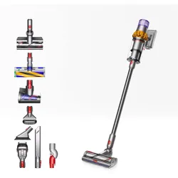Dyson V15 Detect Absolute Kabelloser Staubsauger Gelb/Nickel - LIMITIERT / inkl. 7 Aufsätze *AKTION*