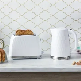 Russell Hobbs Honeycomb Wasserkocher weiß