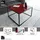 Set One by Musterring Reno Rot/Schwarz Glas 80 x 50 x 80 cm