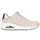 SKECHERS Uno Shimmer Away Damen Beige 42