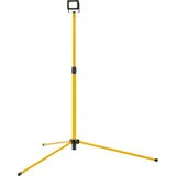 LED-Baustrahler mit 1er Stativ 10W kaltweiß 900lm IP65 Schwarz-Gelb H: ca. 175cm