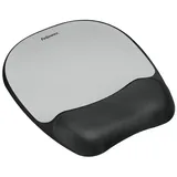 Fellowes Mousepad mit Handgelenkauflage Memory Foam silber