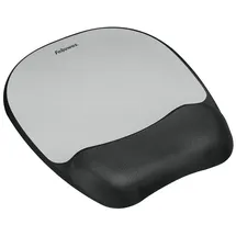 Fellowes Mousepad mit Handgelenkauflage Memory Foam silber