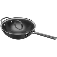 Zwilling Milano Wok mit Glasdeckel 30 cm, schwarz