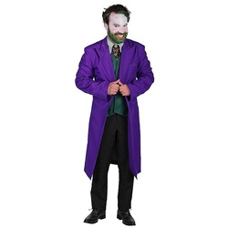 thetru Kostüm Fieser Joker Clownkostüm, Der passende Anzug für Komiker mit Psychoproblemem lila XXL