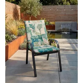 GO-DE Gartenstuhlauflage 108 x 48 x 5 cm beige/blau/grün 1 St.