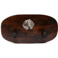 Art-dog Soft-coated Wheatan Terrier - Zubehörständer, Hundemarkenständer, Schlüsselhaken von