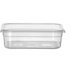 Hendi Behälter GN1/2 mit 6,5 Liter und transparent aus Polykarbonat