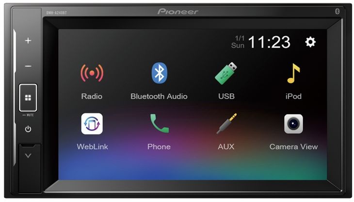 Pioneer 2-DIN Bluetooth Autoradio DMH-A240BT