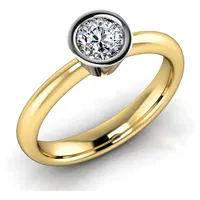 Verlobungsring VR02 750er Gelb-/Weiflgold - 3242