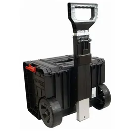 QBRICK Werkzeugwagen Aluminium 450 x 390 x 690 mm schwarz