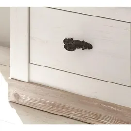 furn.design Schuhbank 107 x 48 x 0 cm Sitzbank / weiß