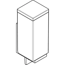Hansgrohe Axor Universal Rectangular Seifenspender 600ml Polished Red Gold