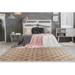 Lalee.Avenue Kayoom Teppich Monroe 100 Taupe - 5TH4S-80-300-E